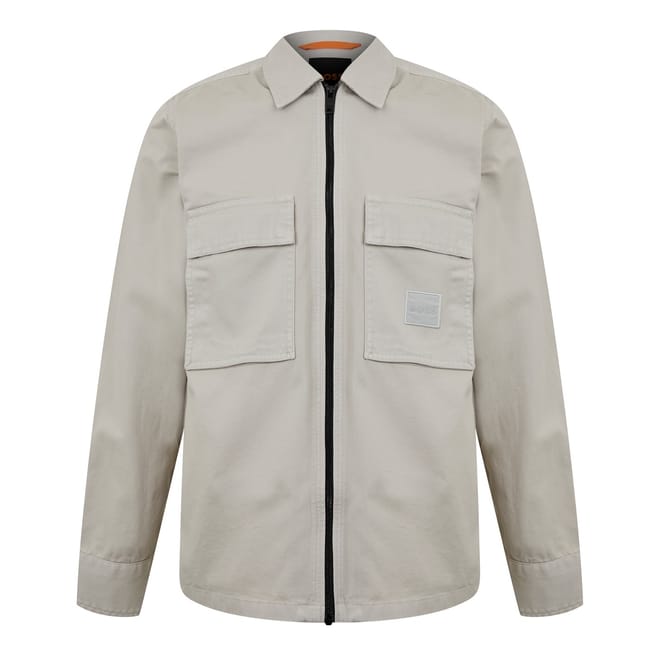 Long Sleeve Cargo Overshirt