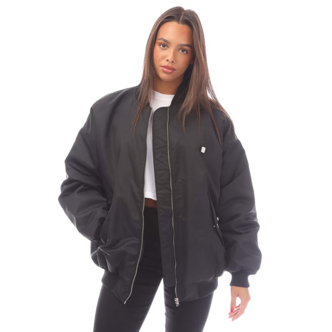 Flesaine-1 Oversized-Fit Bomber Jacket