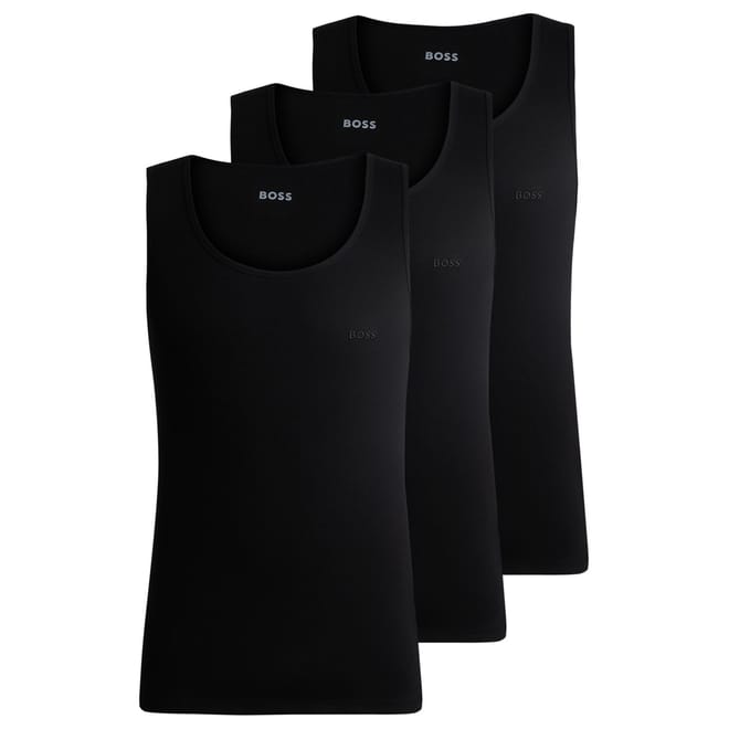 Scoop Neck Regular Fit Rib Tank
