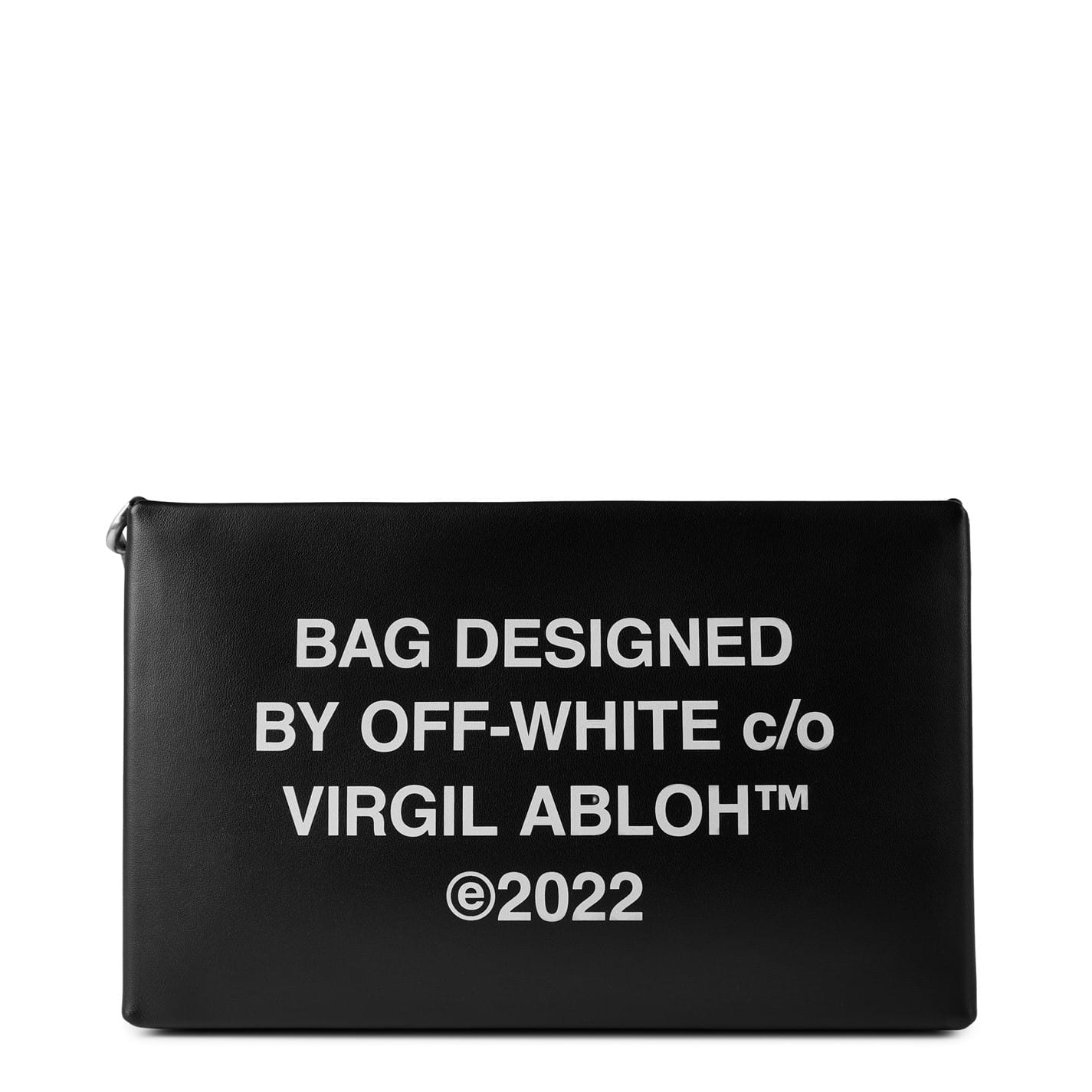 Off-White POUCH ブラック　レザー Off-White™ Drops Black Leather 
