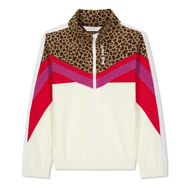 Animal Patterned Athletic Sweatshirt