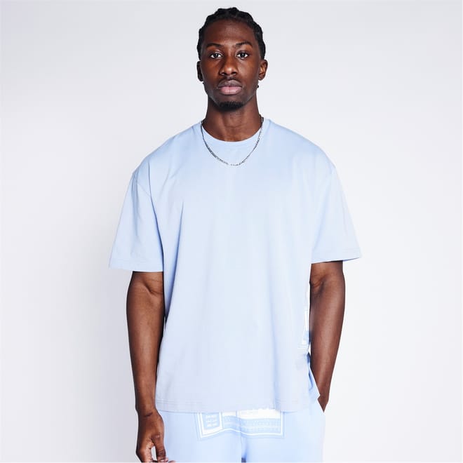 Badged Crew Neck Regular Fit T-Shirt
