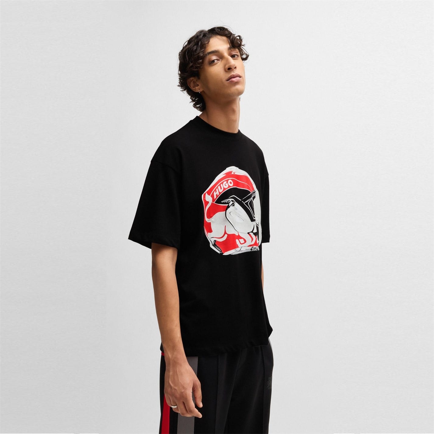 Hugo X Racing Bulls Tシャツ HUGO x Racing Bulls 'Dit-RB' Tシャツ | ブラック | FARFETCH JP