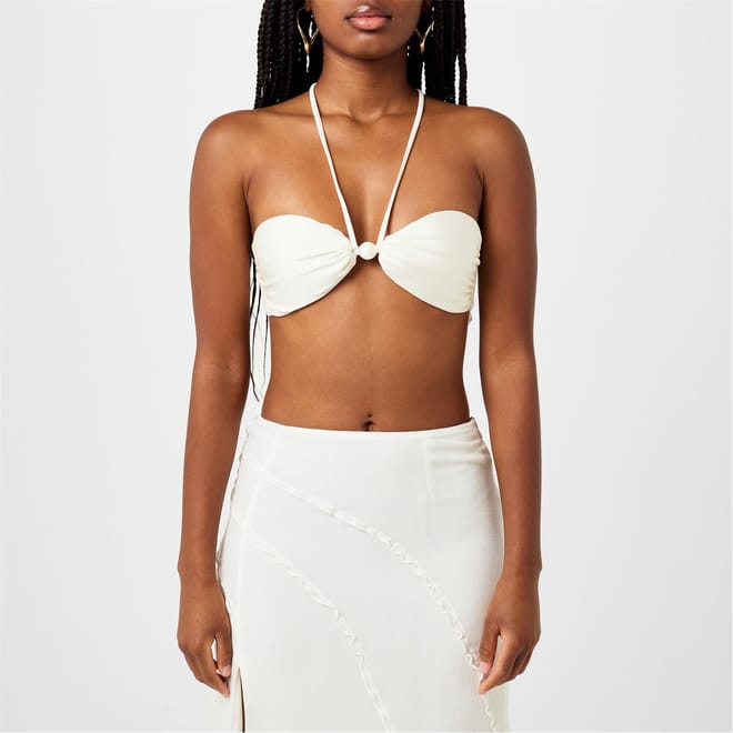 Euphrasia Bikini Top with Tie Closure