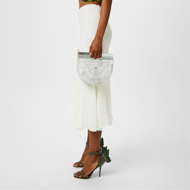 Cult Gaia Ark Sculpted Clutch Bag