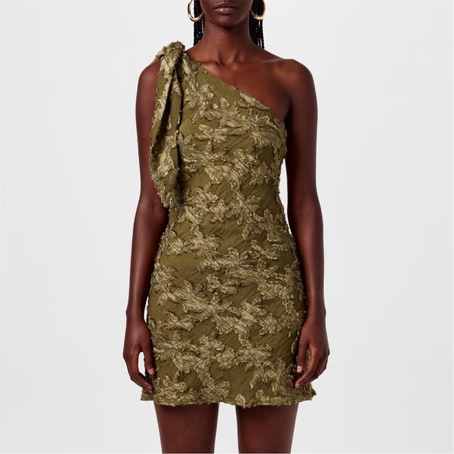 Cult Arlo One Shoulder Mini Slip Dress