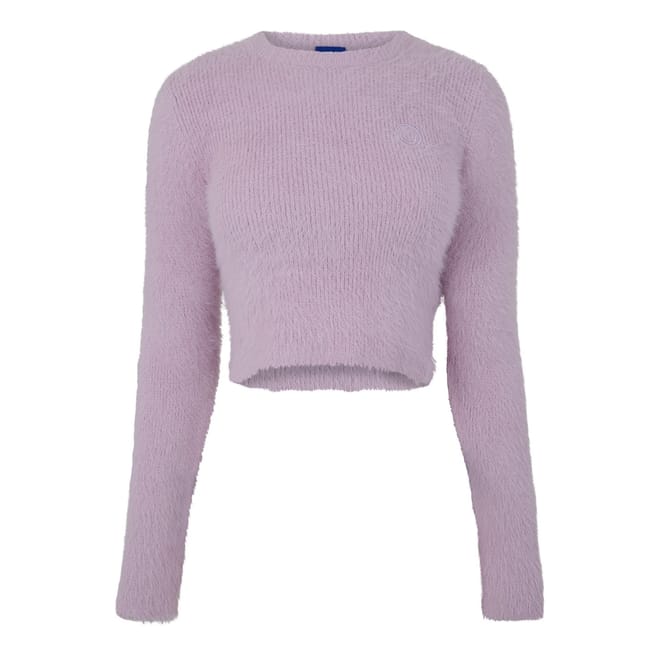 Cropped Crew Neck Regular Fit Sweater