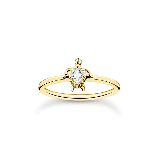 Diamond Ring with Charm