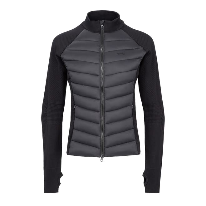 Slim Fit Mock Neck Hybrid Jacket