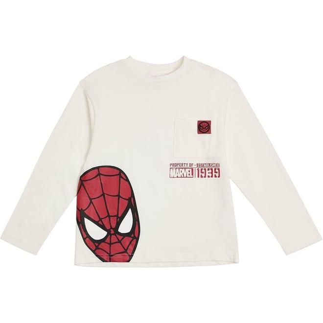 Spiderman Drop Shoulder Top