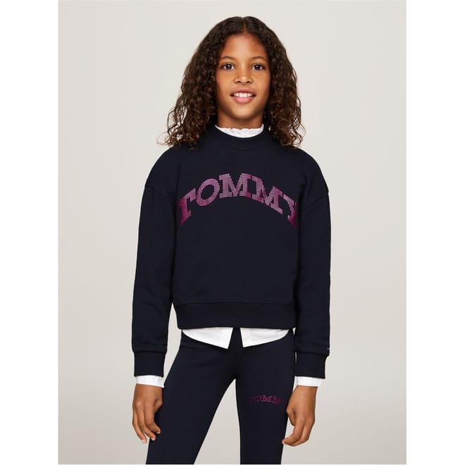 Foil Crew Neck Sweatshirt Juniors