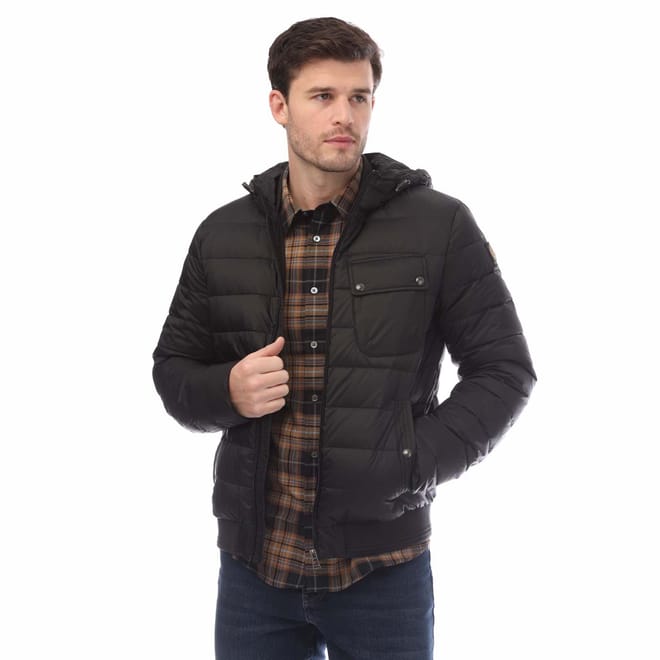 Down Filled Nylon Streamline Jacket