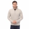 Cotton Wool Rib Stanley Quarter Zip Jumper