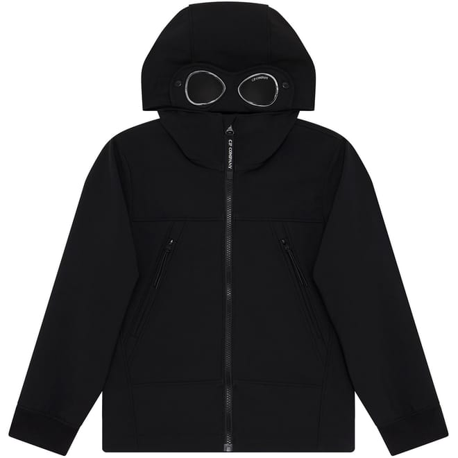 Boys Softshell Goggle Hooded Jacket