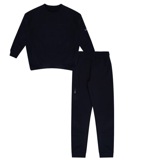 Crew Neck Long Sleeve Number Tracksuit