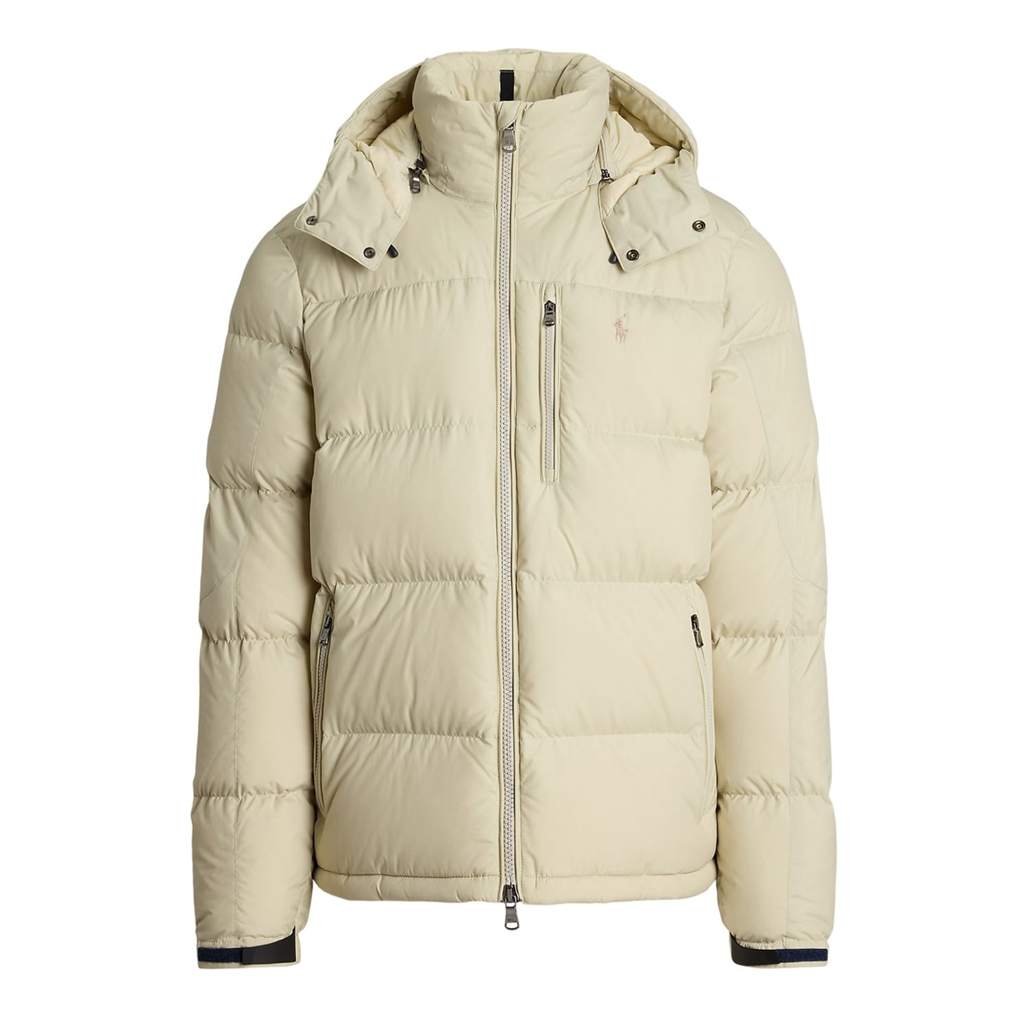 Cream Polo Ralph Lauren Cap Puffer Down Jacket Get The Label