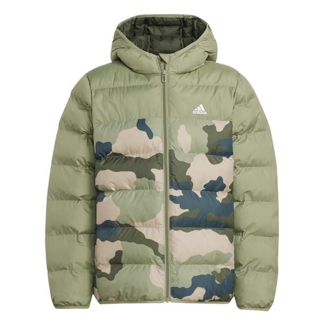 Synthetic Down Allover Print Junior Jacket