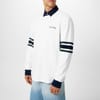 Stripe Relaxed Fit Athletic Sweater