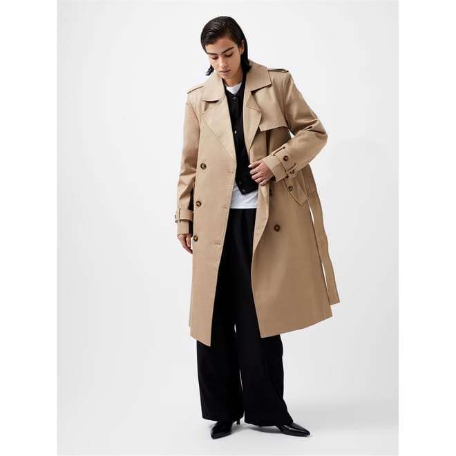 Coco Trench Relaxed Fit Coat