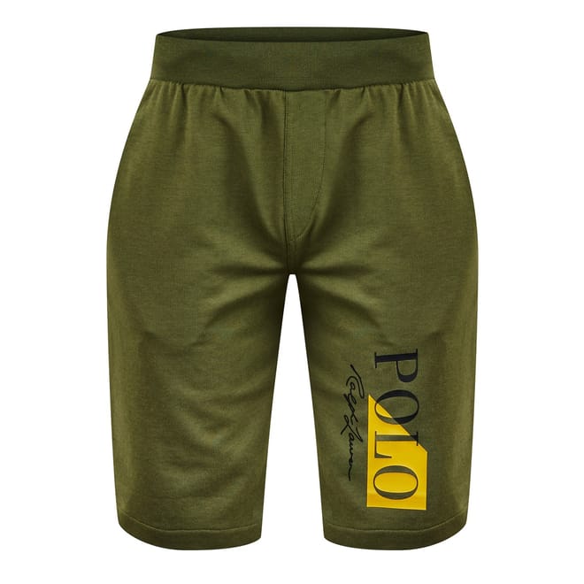 Lettering Loopback Sweat Shorts
