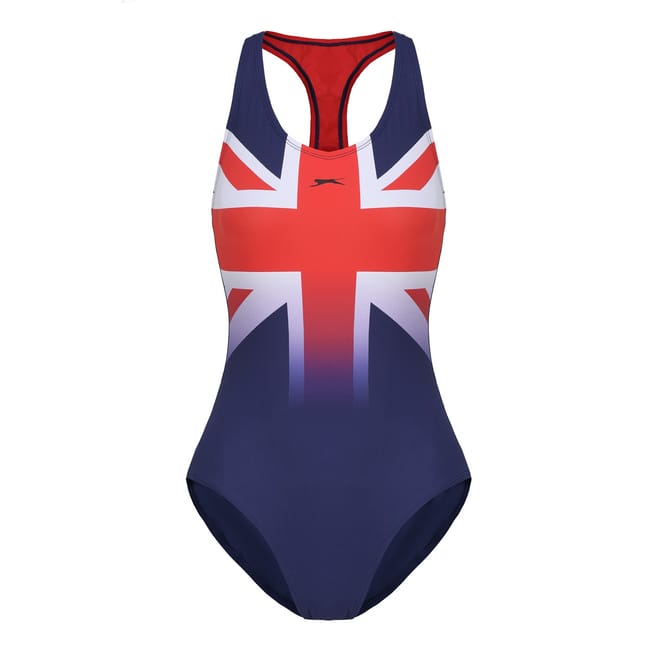 Womens Union Jack Racer Back