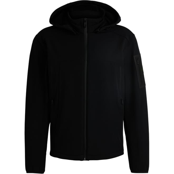 Hooded Softshell Regular Fit Jacket