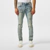 Mid Rise Slim Leg Jeans