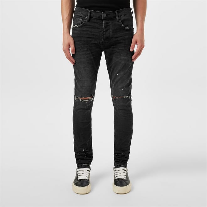 Mid Rise Slim Leg Jeans