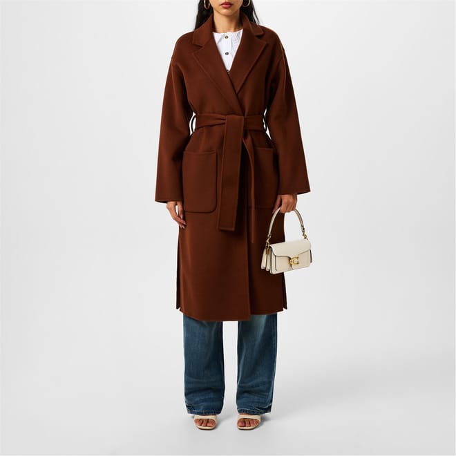 Wool Belt Coat