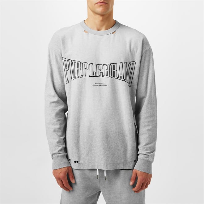 Logo Print Crew Neck Regular Fit T-Shirt