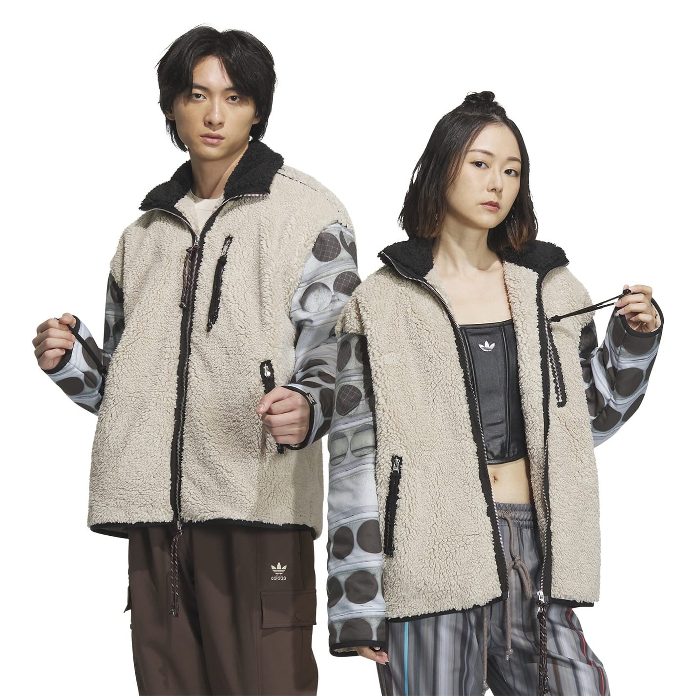 【ADIDAS ORIGINALS】★NEW FUR JACKET★UNISEX★正規品★ アディダス Adilenium シーズン2 バイカージャケット