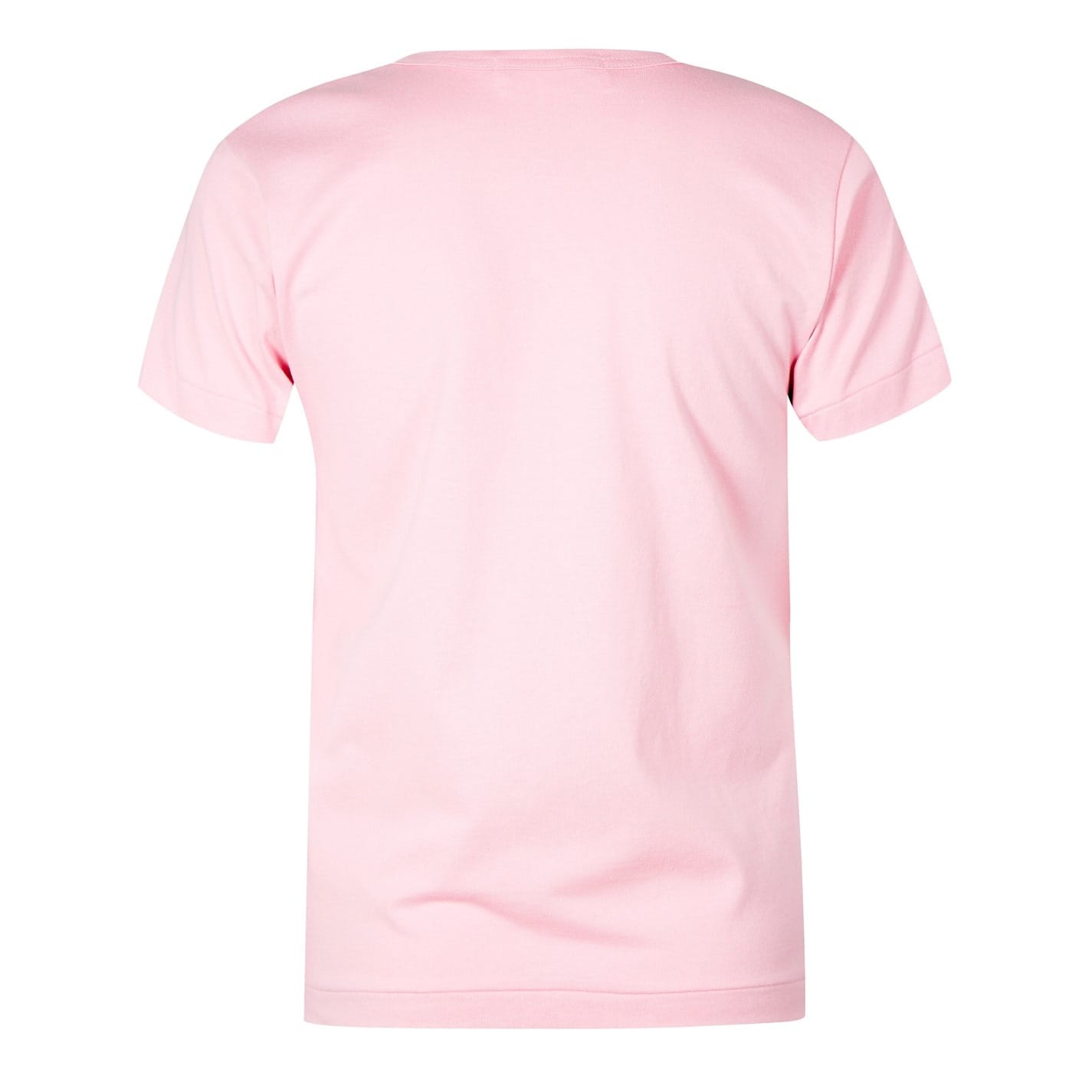 Pink Comme des Garcons Girl Cdgg Bow Crew Neck Regular Fit T