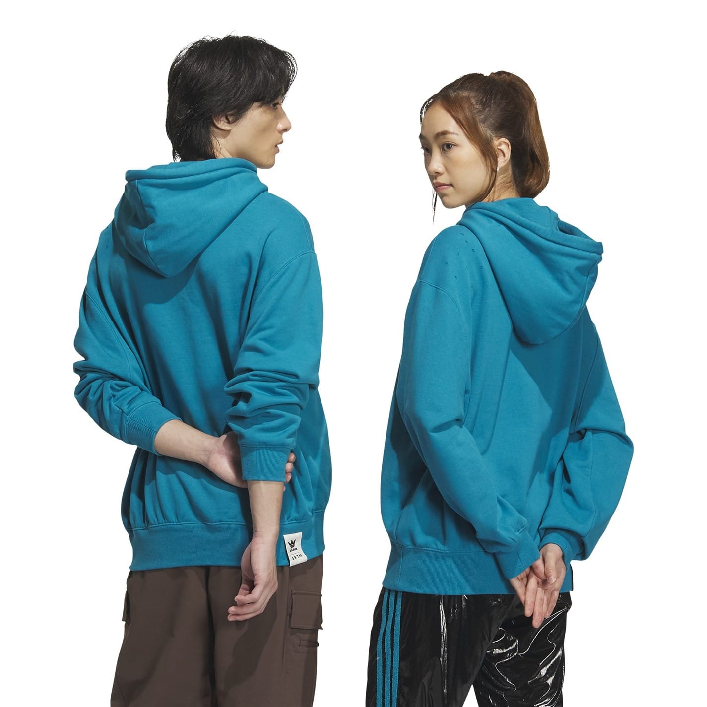 adidas×SFTM☆Winter Hoodie フーディ 2色【UK発】 Blue Adidas Originals x SFTM X Song For The Mute Winter