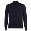 Quarter Zip Knitted Jumper