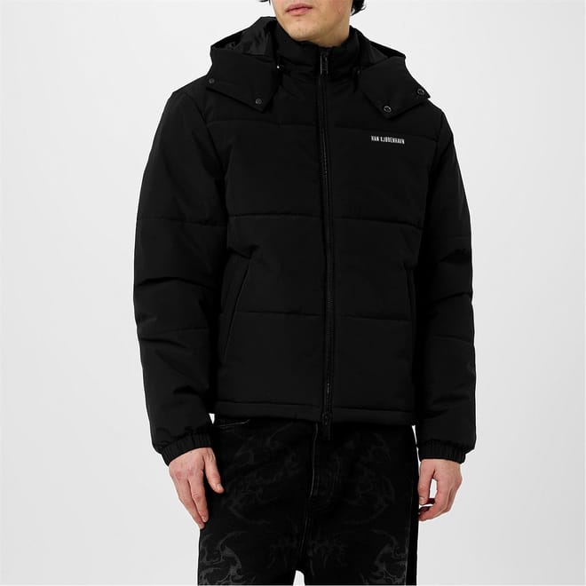 Short Hooded Puffer Jacket