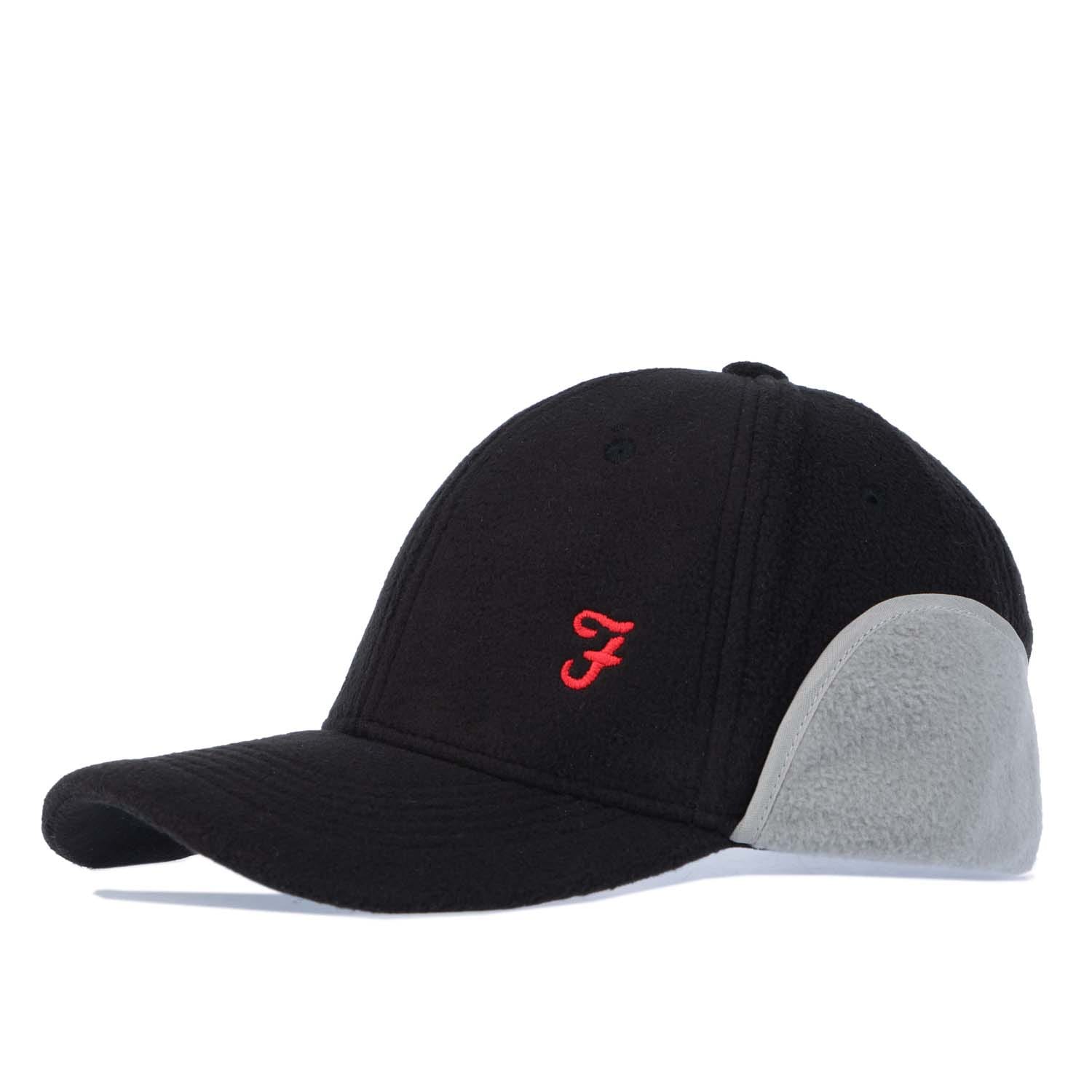 Farah Men's Mens Jameson Trapper Cap - Black - Size: ONE size