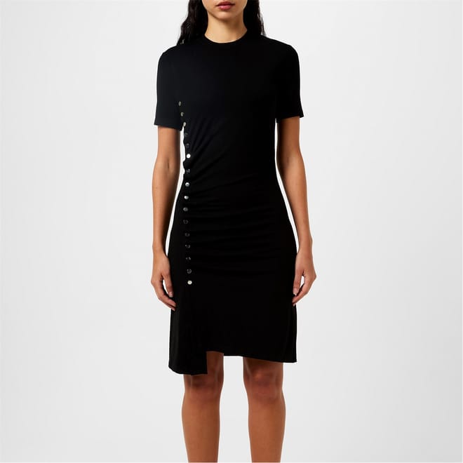 Button Mini Dress
