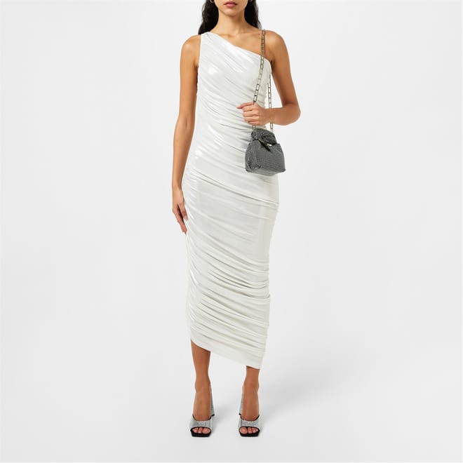 Diana One Shoulder Maxi Slip Dress