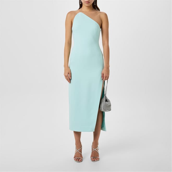 Asymmetric Midi Dress