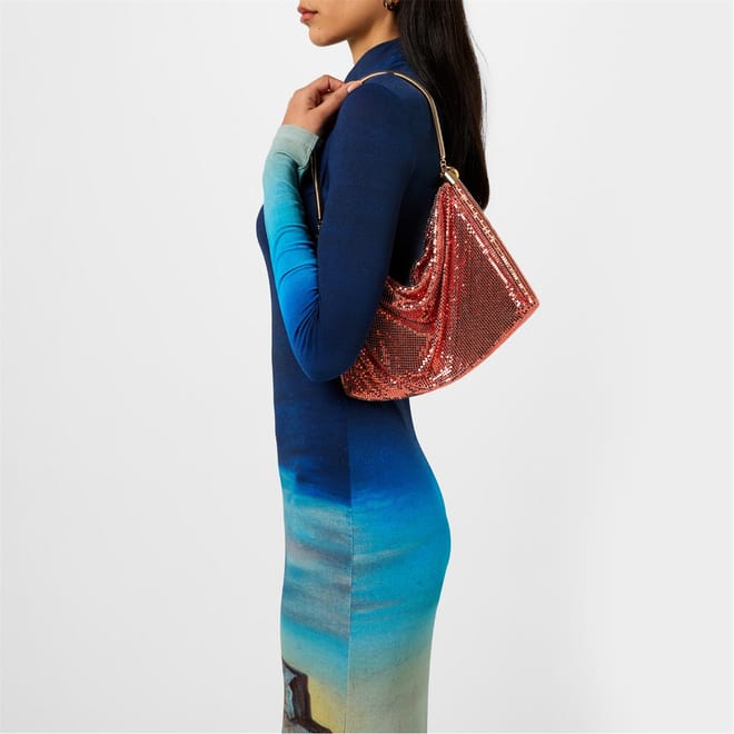 Pixel Chainmail Shoulder Bag