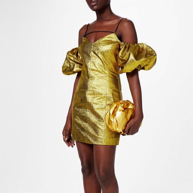 Brera V-Neck Mini A-Line Dress