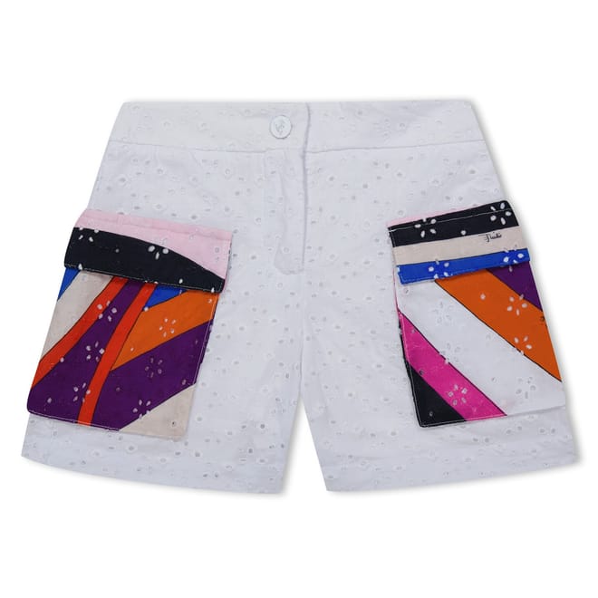 Graphic Print Bermuda Shorts