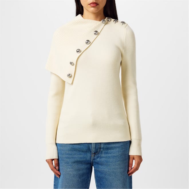 Asymmetric Regular Fit Sweater