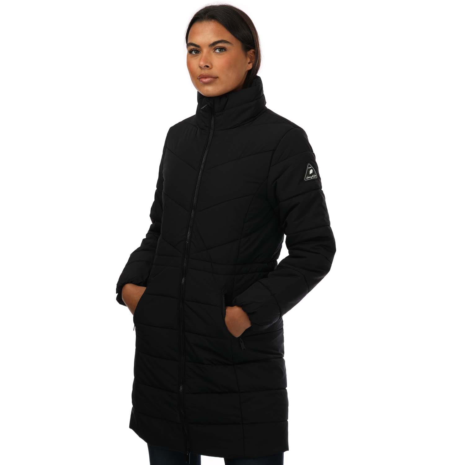 Black Harvey and Jones Womens Emilia Jacket Get The Label