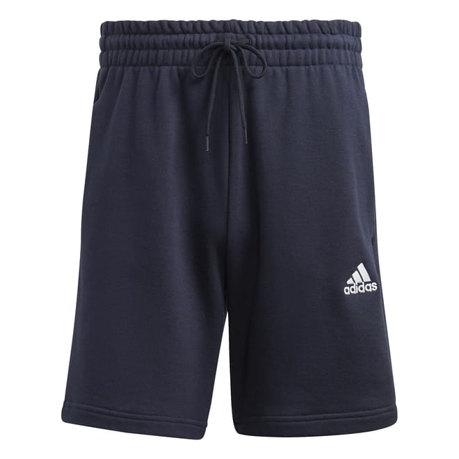 Mens Essentials 3 Stripe Fleece Shorts
