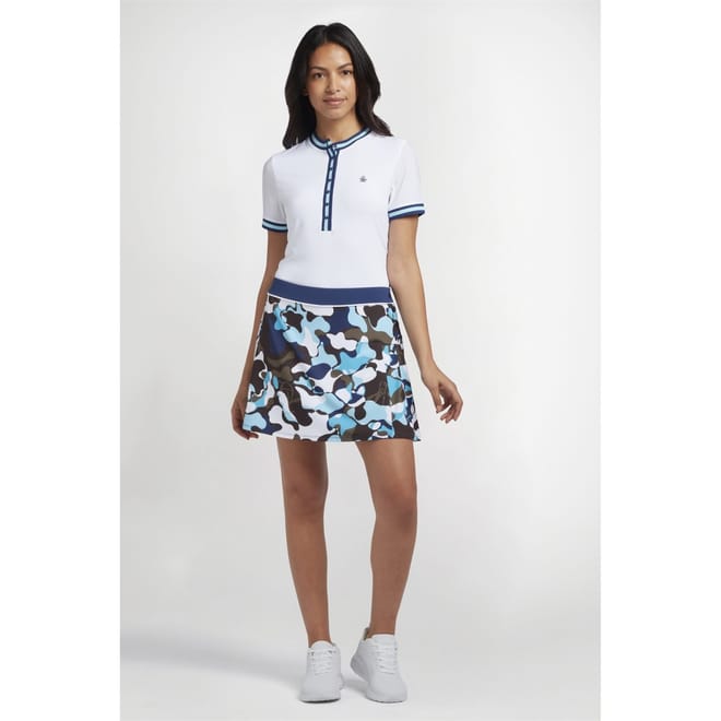Abstract Print Tennis Skort