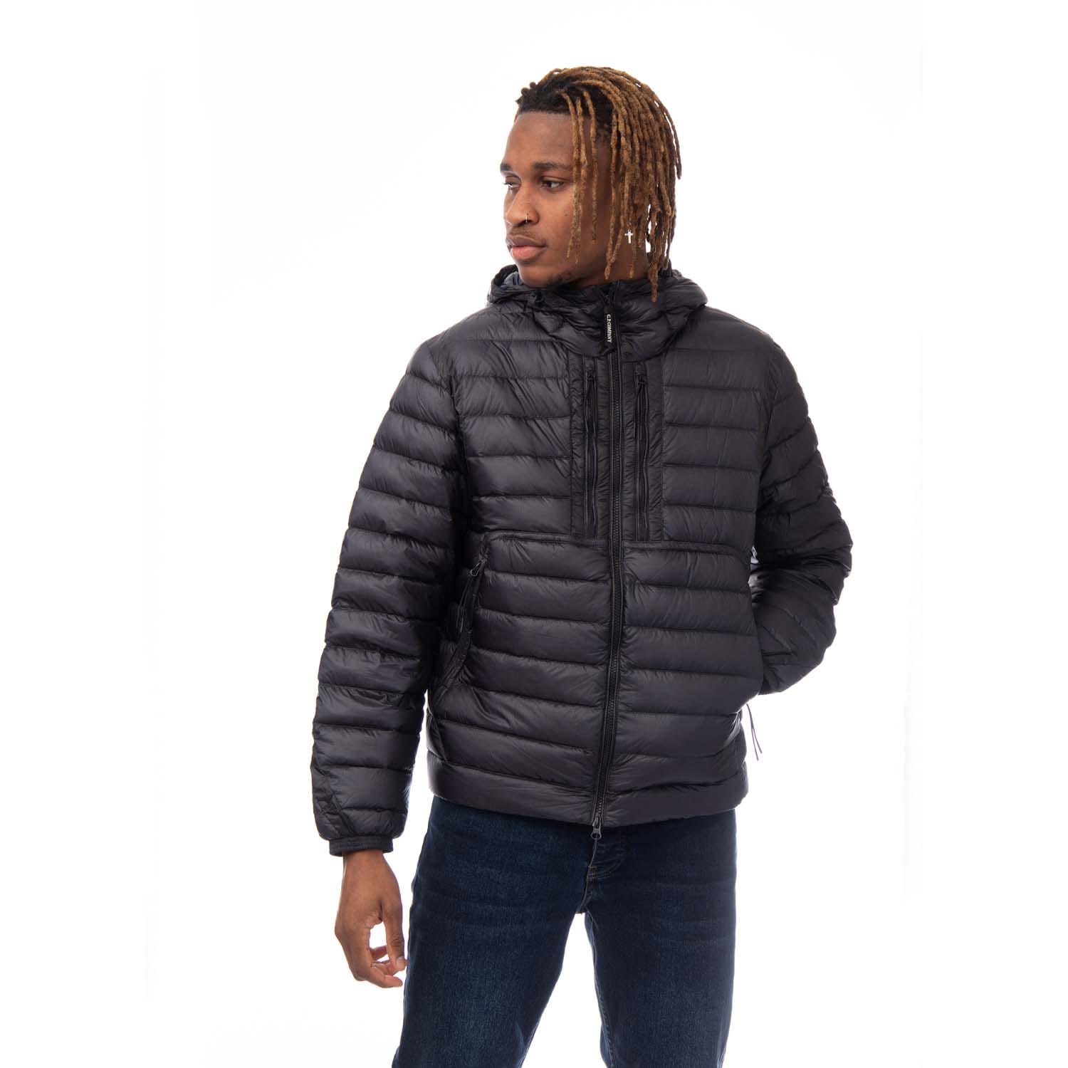 cp company dd shell goggle jacket ダウン