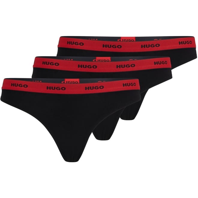 Stripe Patterned Thong