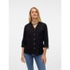 Bumpy Long Sleeve V-Neck Shirt