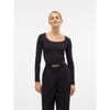 Slim Fit Scoop Neck Long Sleeve T-Shirt